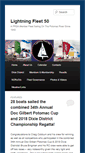 Mobile Screenshot of lightningfleet50.org